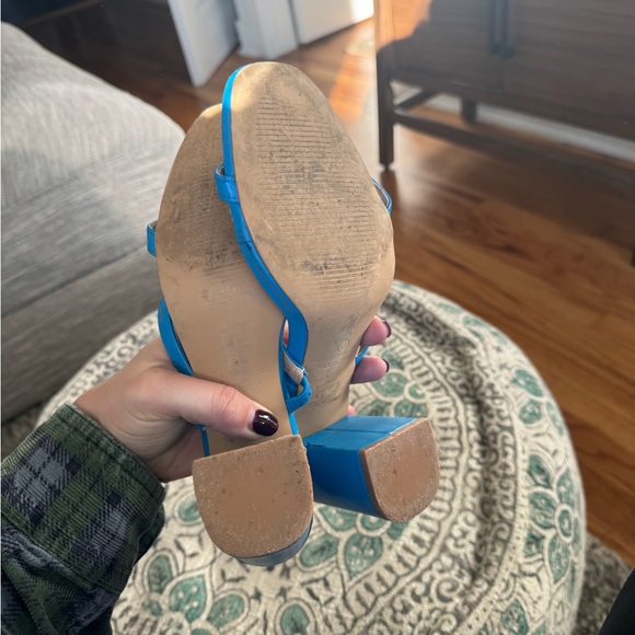 Lulus Blue Heels - Picture 5 of 5